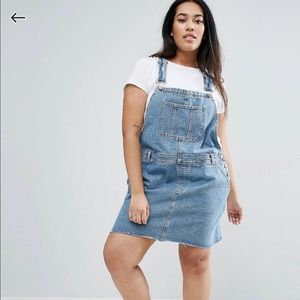 Denim Overall Dress